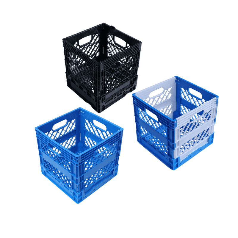 caja de leche plegable de plástico
