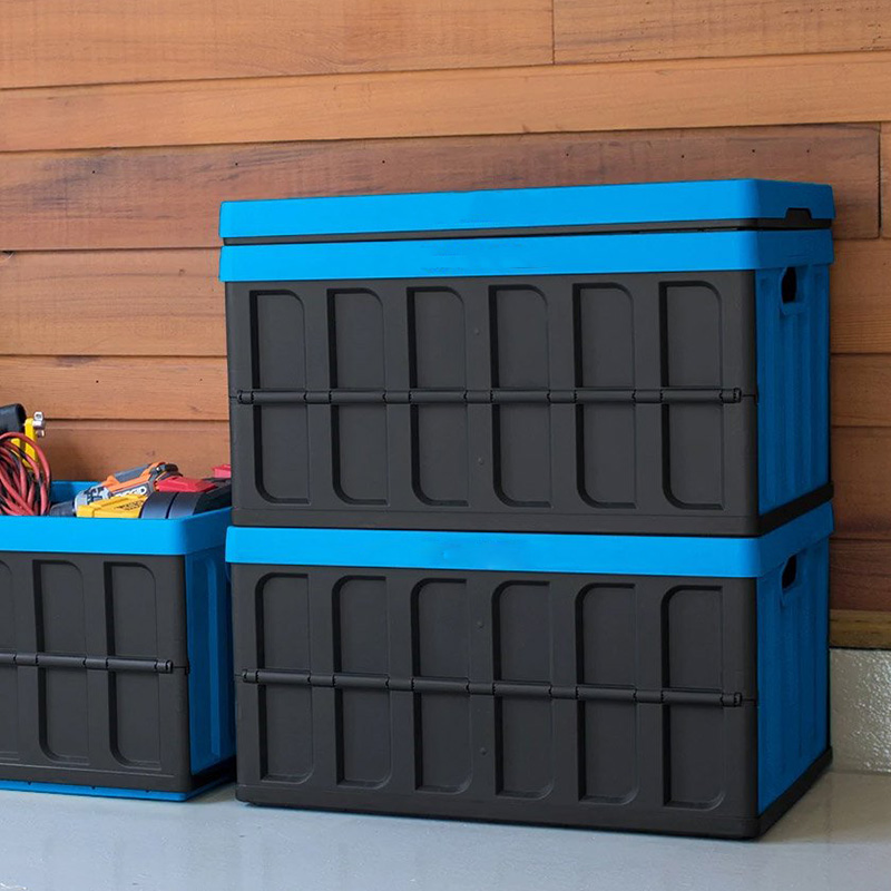 Cajas de almacenamiento plegables de plástico
