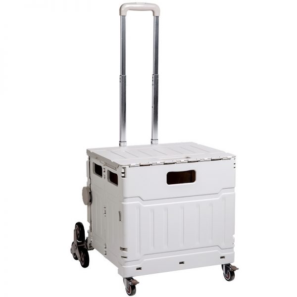 caja plegable con ruedas
