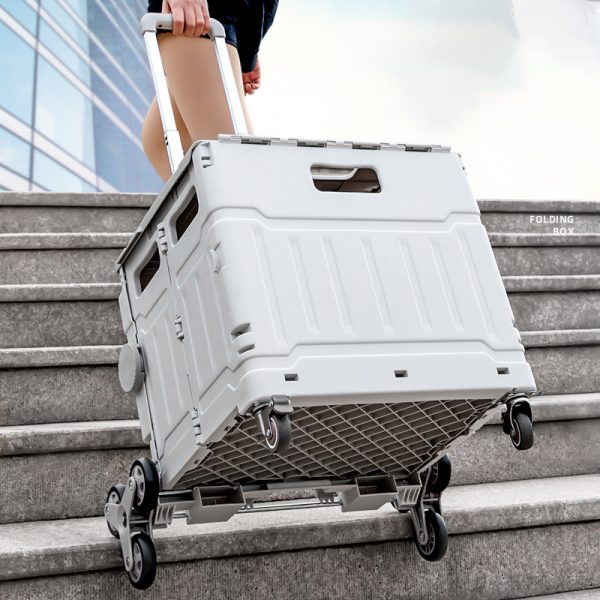 caja con ruedas