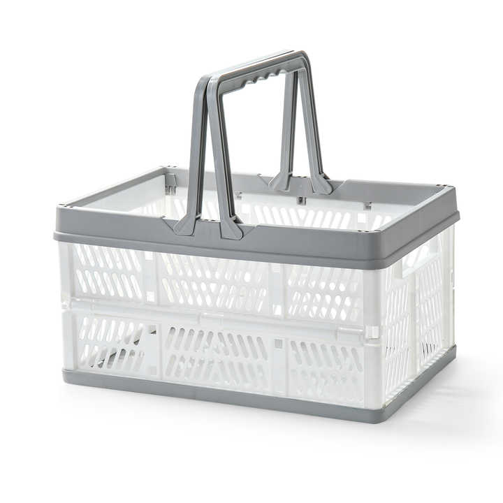 cestas de almacenamiento plegables de plástico